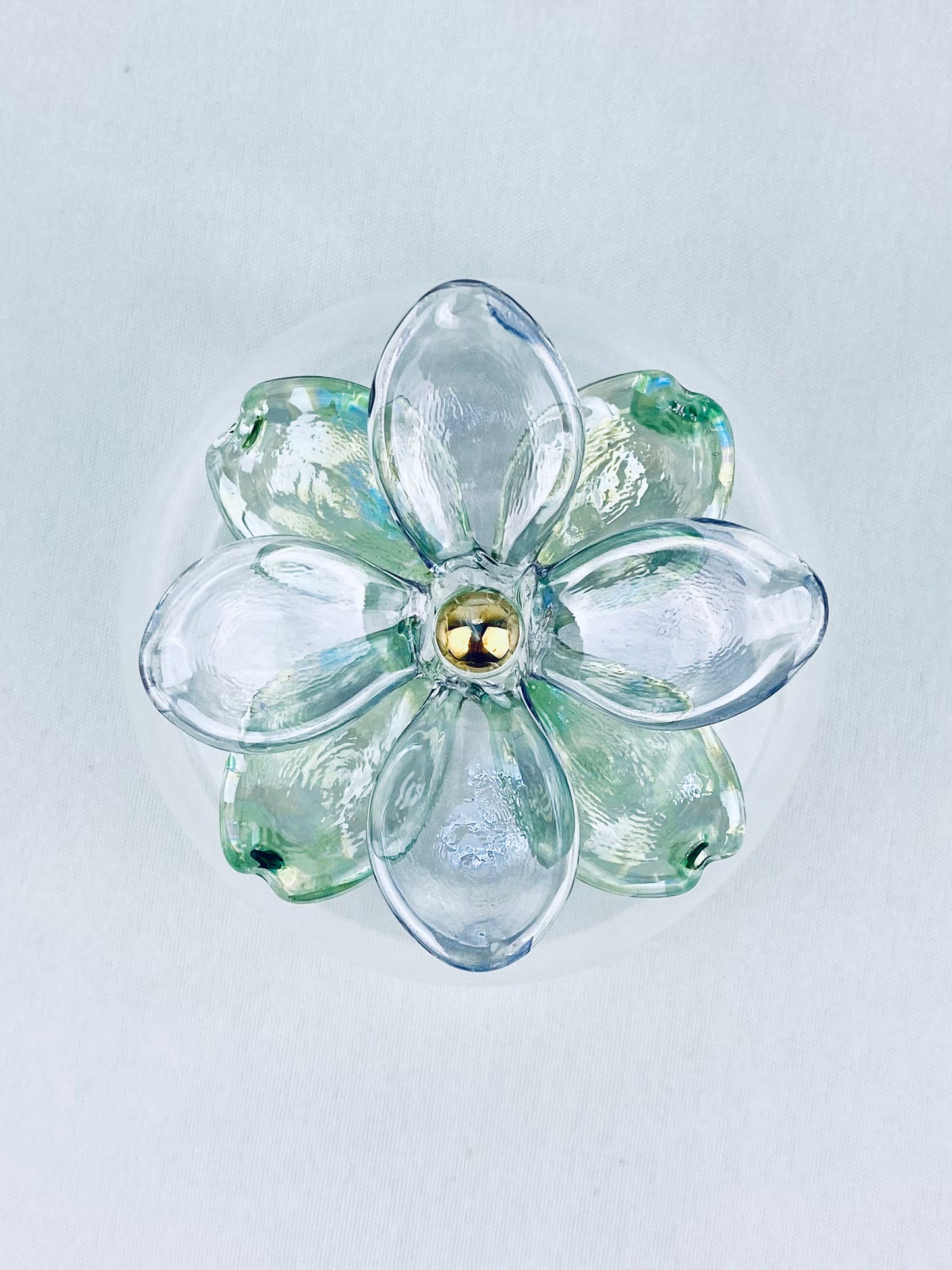 ユリの花【皿】